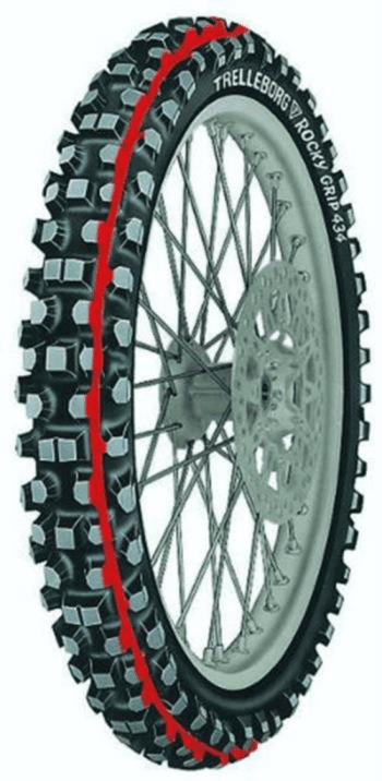 Pneumatiky moto celorocne 80/100R21 51M Mitas XT 434